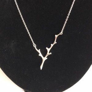 Silver Branch Necklace